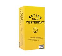 WHAT DO YOU MEME? Better Than Yesterday - A Mindfulness Game and Case Kenny, Creatore del Nuovo Movimento Mentale, Giallo, Taglia Unica (BTY493)