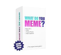 WHAT DO YOU MEME? Core Game (New Edition) Now Including GIF's by Relatable, The Essential Adult Party Game for Meme Lovers Now with Refreshed Content, Great for Adult Games for Game Night