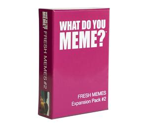 WHAT DO YOU MEME? Fresh Memes #2 Expansion Pack Designed to be added to Core Gam