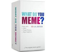WHAT DO YOU MEME? Gioco principale (nuova edizione del Regno Unito) ora include GIF di Relatable, il gioco essenziale per adulti per gli amanti dei meme ora con contenuti aggiornati, ideale per giochi