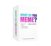 WHAT DO YOU MEME? Gioco principale (nuova edizione del Regno Unito) ora include GIF di Relatable, il gioco essenziale per adulti per gli amanti dei meme ora con contenuti aggiornati, ideale per giochi