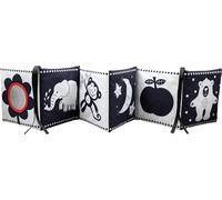 What Does Baby See? A High-Contrast Soft Cloth Book for Babies (Brain Development, Tummy Time)