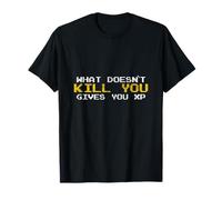 What Doesn't Kill You Gives You XP Uomo Zocker Donna Giocatore Maglietta
