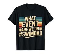 What Event Are We On #SwimDad Padre Solidale - Maglietta