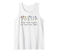 What God Cannot Do Does Not Exist Sign Christian God Quote Canotta