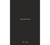 WHAT GOD TOLD YOU.: A Kingdom Journal for Recording the Truths, Convictions, and Guidance God Entrusts to You