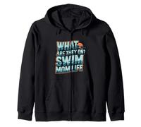 What Heat Are They On Swim Mom Life Parenting Support --- Felpa con Cappuccio