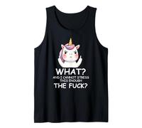 What & I Cannot Stress This Enough The FCK Sign Fuck Unicorn Canotta