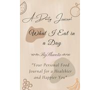 What I Eat in a Day - A Daily Journal: Track Your Meals, Stay Mindful, and Feel Your Best!