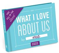 Diario "Knock Knock Fill in the love" (11,4 x 8,3 cm) (lingua italiana non garantita) 4.5 x 3.25 inches Love Us