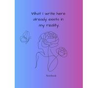 What I write here already exists in my reality: Notebook