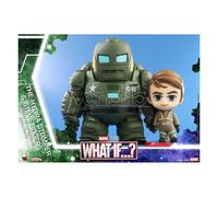 What If...? Cosbaby (S) Mini Figures Hydra Stomper & Steve Rogers 10 Cm Hot Toys