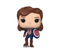 What If...? Funko Pop Marvel Vinile Figura Captain Carter 9 Cm