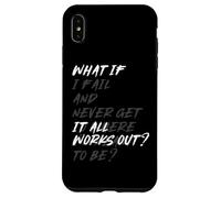 WHAT IF IT ALL WORKS OUT? Custodia per iPhone XS Max