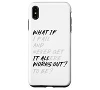 WHAT IF IT ALL WORKS OUT? Custodia per iPhone XS Max