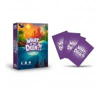 What in the Deen?! - Gioco islamico di indovinare per famiglie | 50+ carte con indizi e risposte | Sceicco controllato e approvato dall'imam | Divertente gioco di famiglia musulmana | Regalo islamico