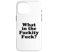 What in the fuckity fuck Custodia per iPhone 16 Pro Max