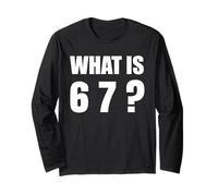 What is 67 Six Seven 6 7 Meme Design 6 7 Maglia a Manica