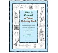 What is Claimed: A Patent Coloring Book (double-sided print)