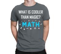 What Is Cooler Than Magic Math Funny Humor Joke T-Shirt Uomo Donna Top #TA-89