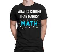 What Is Cooler Than Magic Math Funny Humor Joke T-Shirt Uomo Donna Top #TA-89