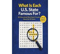 What Is Each U.S. State Famous For? - Word Search Edition