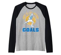 What Is Life Without Goals | - Maglia con Maniche Raglan