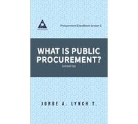 What is Public Procurement?