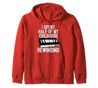 What Is That VHS Nastro Gen Z T-Shirt Felpa con Cappuccio