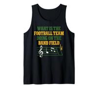 What Is The Football Team Doing On The Band Field Canotta