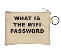 What is The WiFi Password Portachiavi Portamonete Beige
