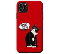 What is wrong with you? Cat Funny Humor Custodia per iPhone 11 Pro Max