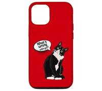 What is wrong with you? Cat Funny Humor Custodia per iPhone 12/12 Pro