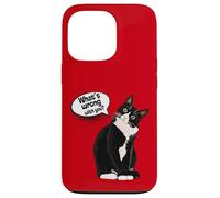 What is wrong with you? Cat Funny Humor Custodia per iPhone 13 Pro