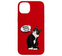 What is wrong with you? Cat Funny Humor Custodia per iPhone 14 Plus