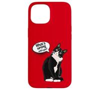 What is wrong with you? Cat Funny Humor Custodia per iPhone 15