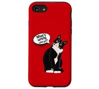 What is wrong with you? Cat Funny Humor Custodia per iPhone SE (2020) / 7/8