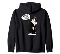 What is Wrong with You? Cat Funny Humor Felpa con Cappuccio