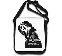 What is Your Favorite Scary Movie Borsa a tracolla Bianco