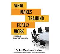 WHAT MAKES TRAINING REALLY WORK: 12 LEVERS OF TRANSFER EFFECTIVENESS