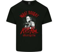 What Non Ha Uccidere Halloween Serial Killer Uomo Cotone T-Shirt