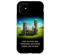 What Our 'Hopeless' Situation Looks Like to GOD: Faith Sheep Custodia per iPhone 11