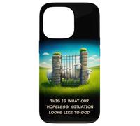 What Our 'Hopeless' Situation Looks Like to GOD: Faith Sheep Custodia per iPhone 13 Pro