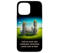 What Our 'Hopeless' Situation Looks Like to GOD: Faith Sheep Custodia per iPhone 13 Pro Max