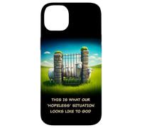 What Our 'Hopeless' Situation Looks Like to GOD: Faith Sheep Custodia per iPhone 14 Plus