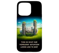 What Our 'Hopeless' Situation Looks Like to GOD: Faith Sheep Custodia per iPhone 15 Pro Max