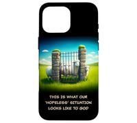 What Our 'Hopeless' Situation Looks Like to GOD: Faith Sheep Custodia per iPhone 16 Pro Max
