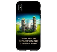 What Our 'Hopeless' Situation Looks Like to GOD: Faith Sheep Custodia per iPhone XS Max