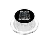 What Part of Don't You Understand Funny Ice Hockey Coach PopSockets PopGrip per MagSafe