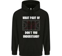 What Parte Del Hockey Don'T You Understand Ghiaccio Bambini Felpa con Cappuccio
